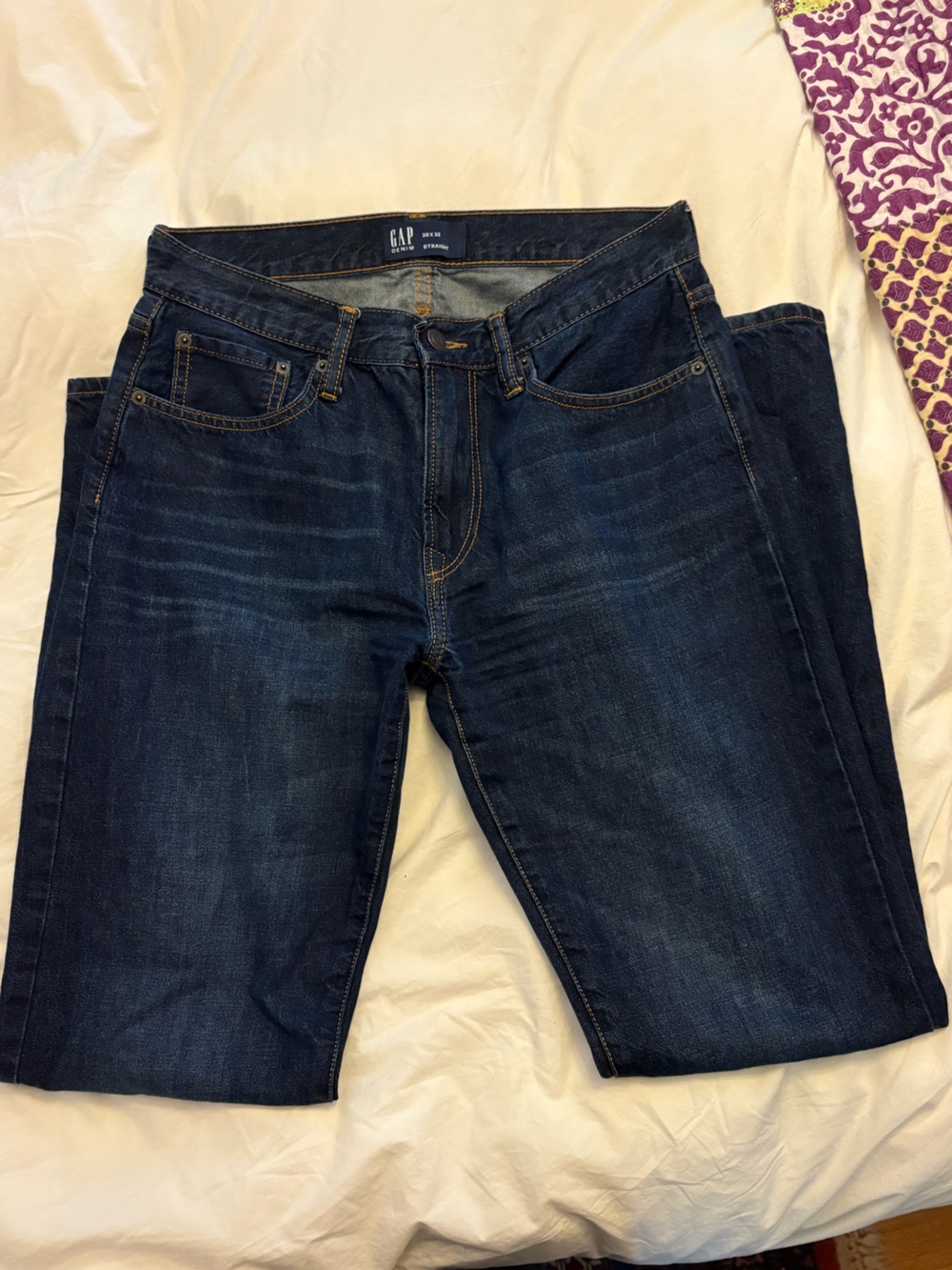 VTG GAP Dark Wash Straight Jeans